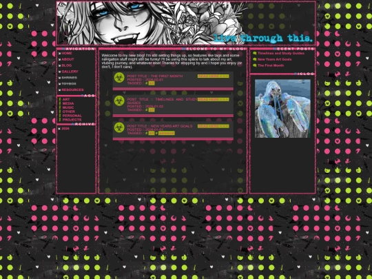 blog screenshot