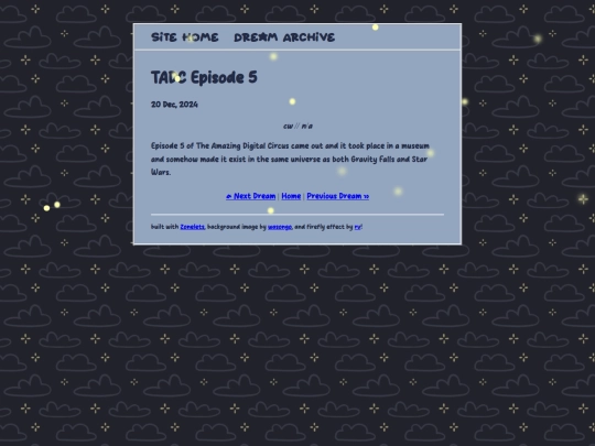 dreamjournal/posts/2024-12-20-TADC-Episode-5 screenshot