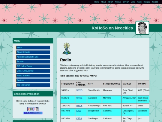 radio screenshot