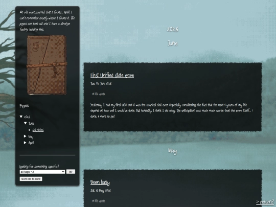 blog screenshot