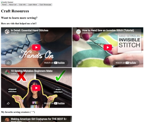 resources screenshot