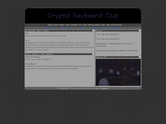 blogHome screenshot