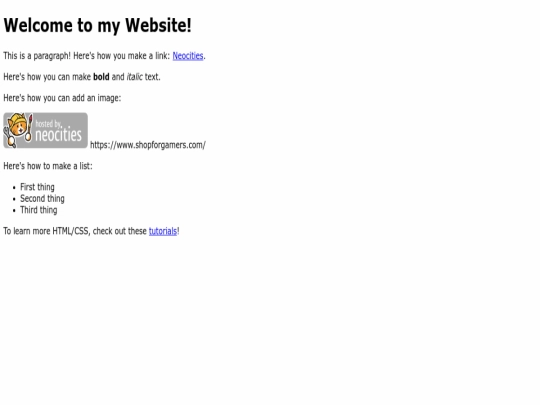 index screenshot
