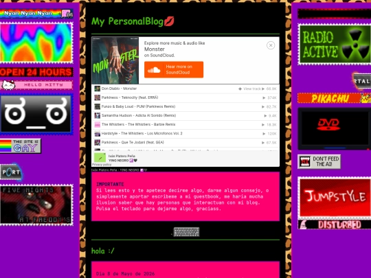 blog screenshot