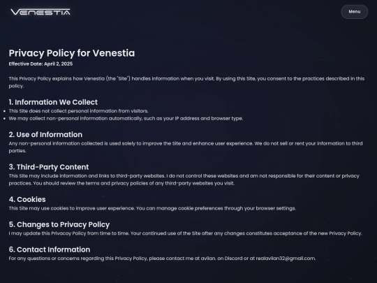 privacy screenshot