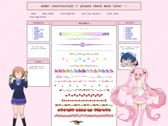 dividers screenshot