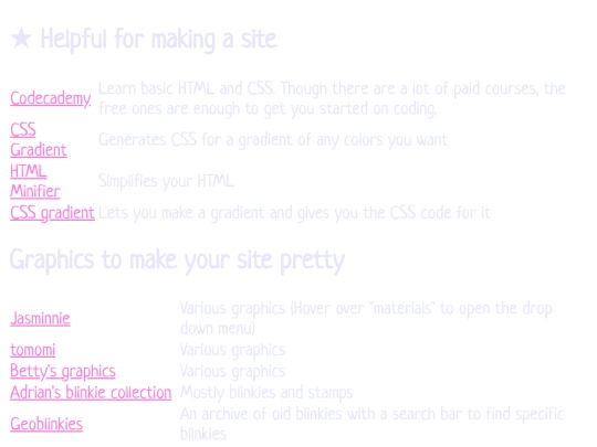 resources screenshot