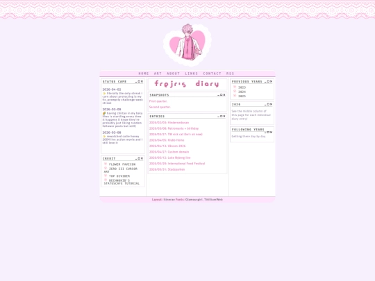 diary/2026 screenshot