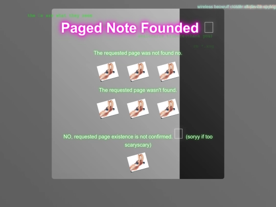 not_found screenshot