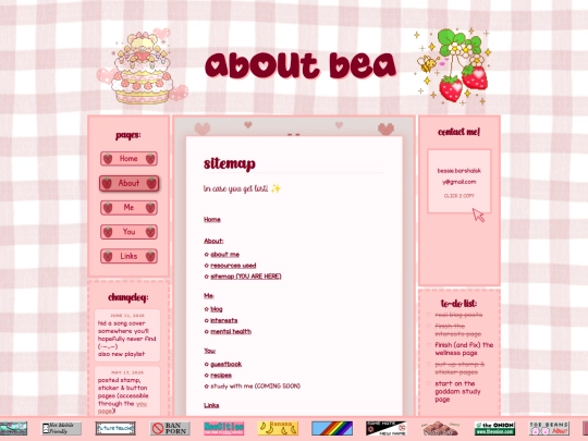 sitemap screenshot