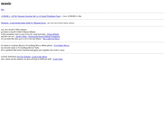 myinterests/music screenshot