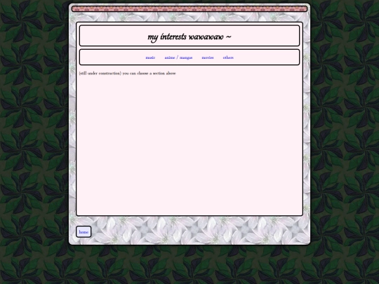 myinterests/myinterests screenshot