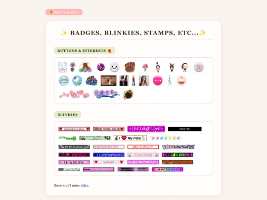 badges screenshot