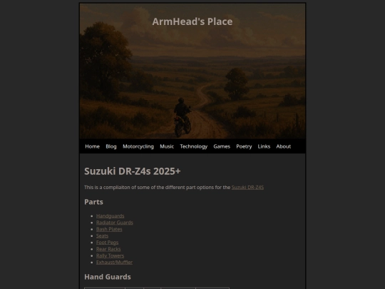 motorcycling/drz4s screenshot
