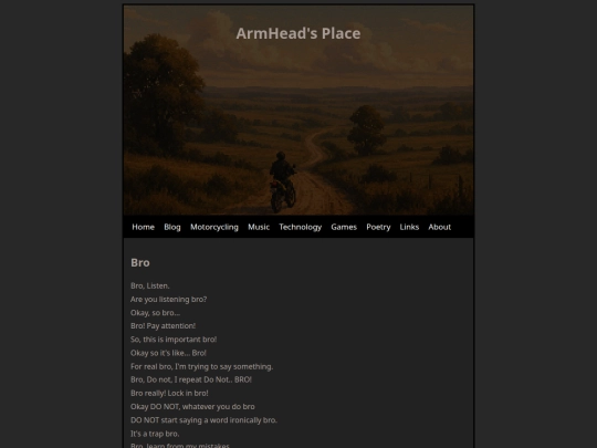 poetry/poems/bro screenshot