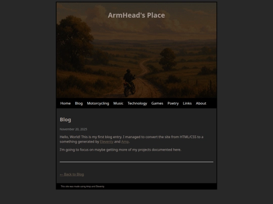 poetry/poems/first-post screenshot