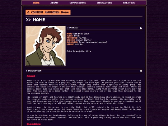 chara/dc/kendrick screenshot