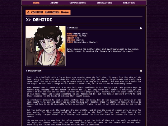 chara/demitri screenshot