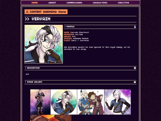 chara/vervain screenshot