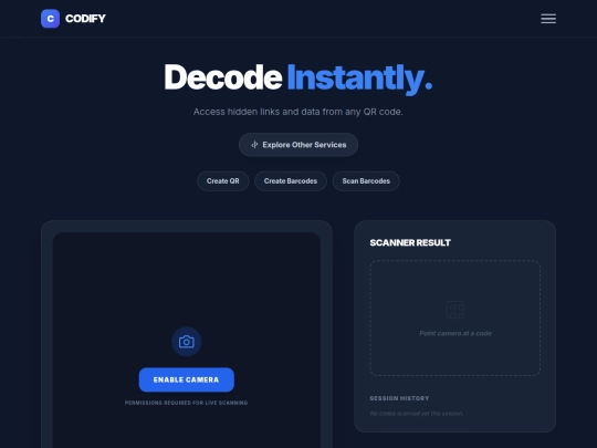 scanqrcode screenshot