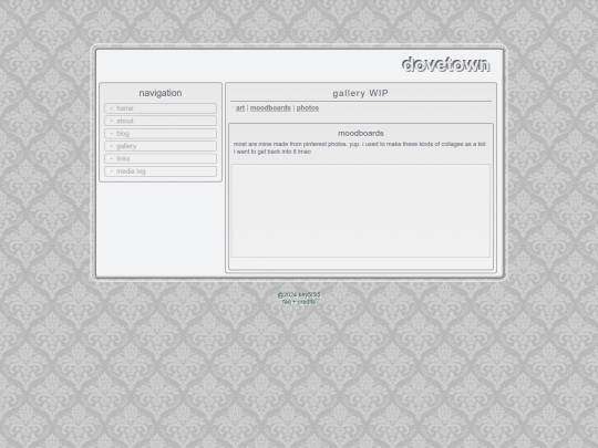 site/gallery/moodboards screenshot