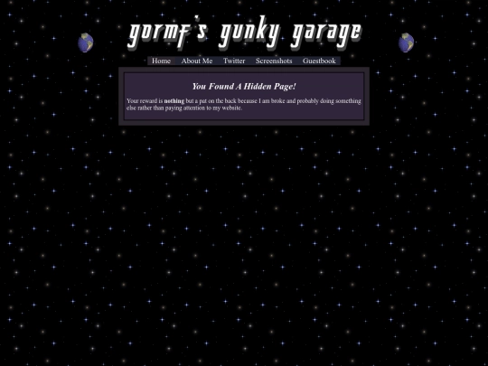 gormf_pagenotfound screenshot