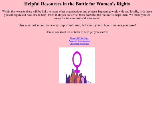 WomensRights screenshot