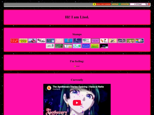aboutme screenshot