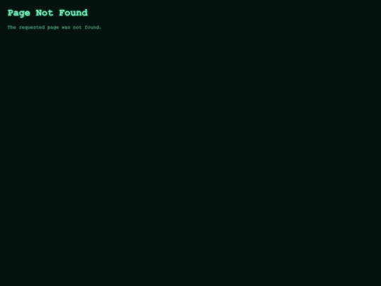 Not Found screenshot