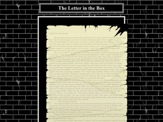 Findings/Letter screenshot