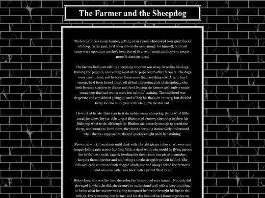 Tales/FarmerAndDog screenshot