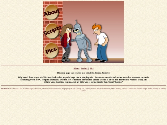 futurama/andrea screenshot