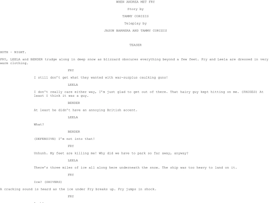 futurama/andrea/wamf screenshot