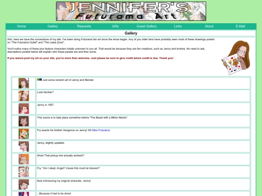 futurama/gallery screenshot