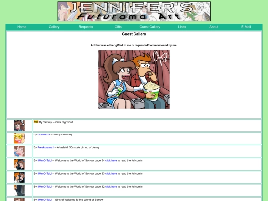 futurama/guest screenshot