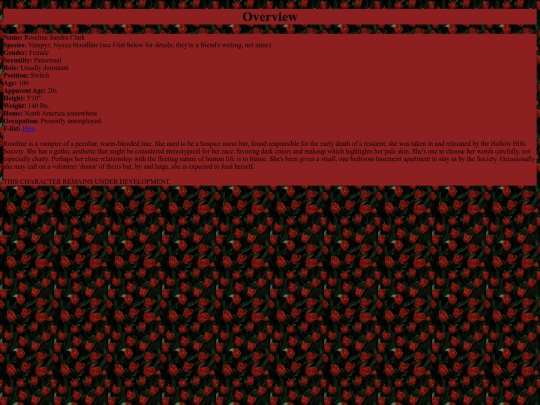 roselinetext screenshot
