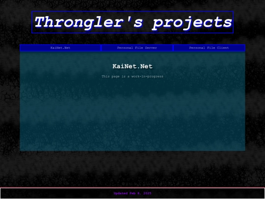 projects screenshot