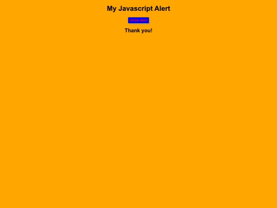 Javascript/Alert screenshot