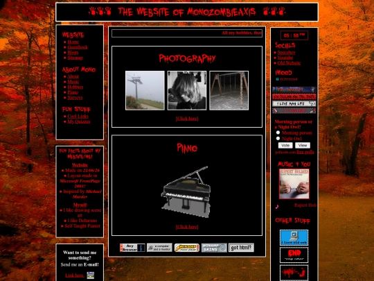 hobbies screenshot