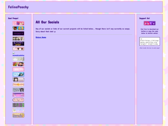 links screenshot