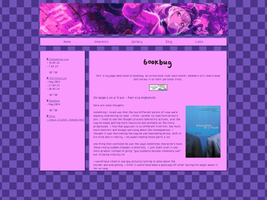 blog/bookbug screenshot