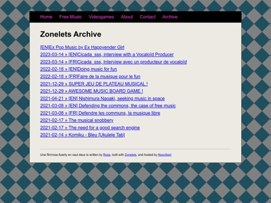 archive screenshot