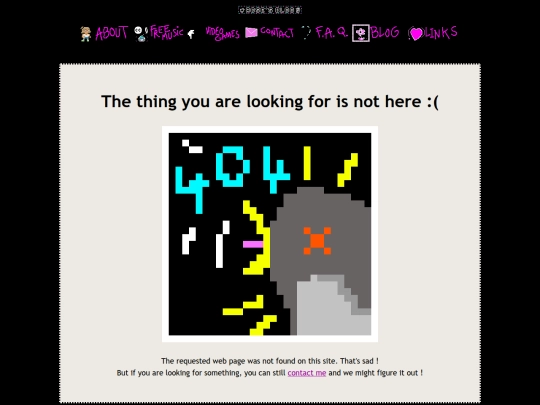 not_found screenshot