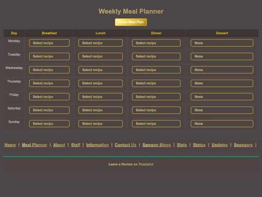 Pages/meal-plan screenshot