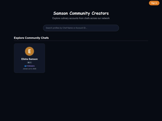 profiles screenshot