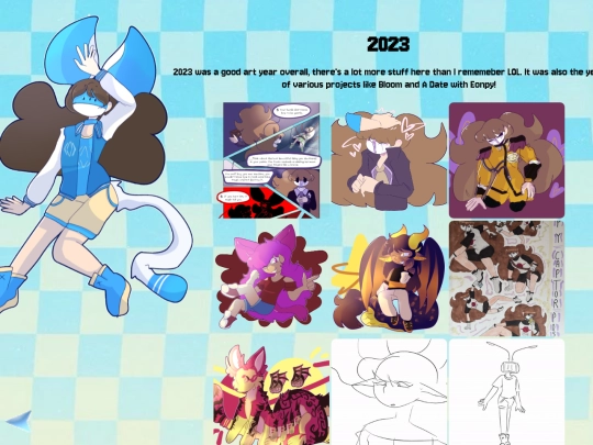 artchives/2023 screenshot