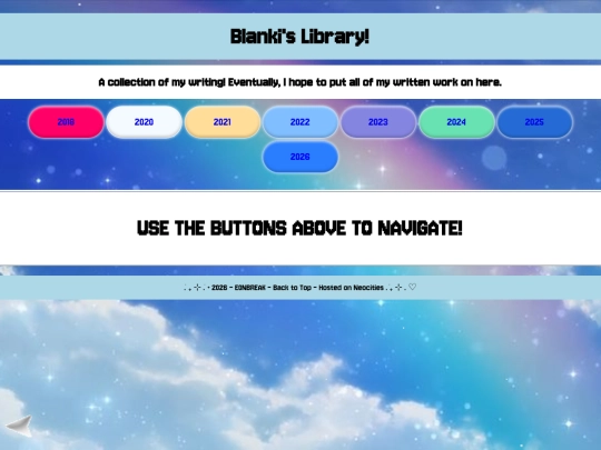 creativeworks/writing/writinghome screenshot