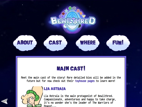storyprojects/bewilthredcast screenshot