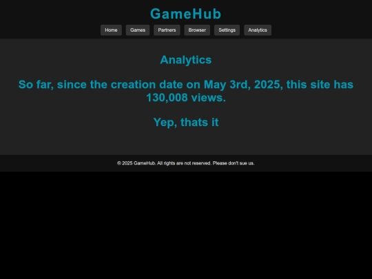 analytics screenshot