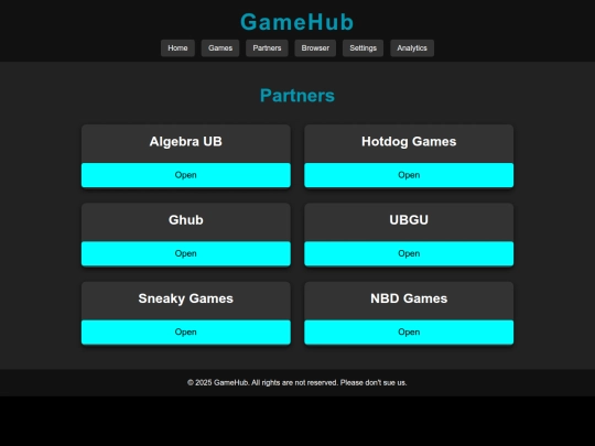 partners screenshot